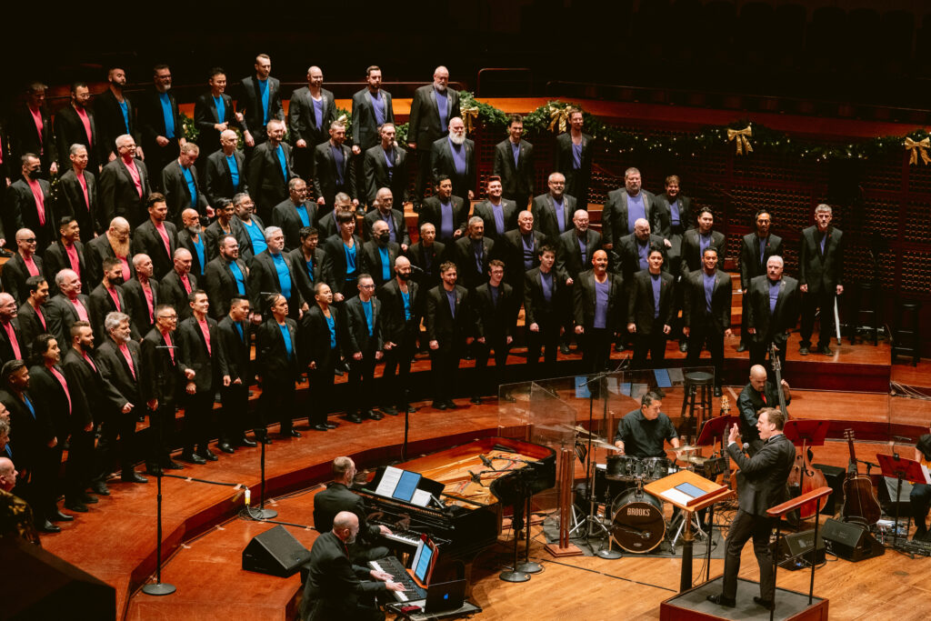 Jacob Stensberg at Davies Symphony on Christmas Eve, December 2024.