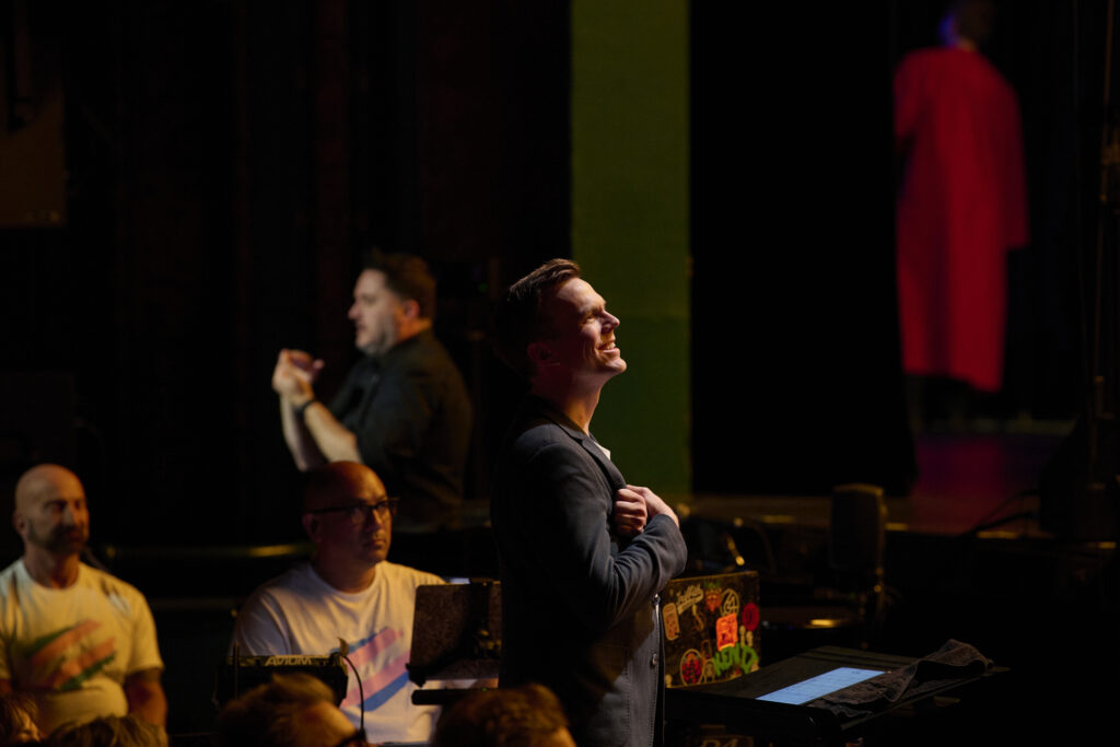 Jacob Stensberg at the SFGMC Pride Concert, June 2025